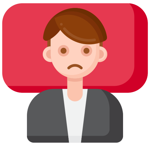 Cartoon illustration of a child with a sad expression, representing illness or respiratory symptoms.
